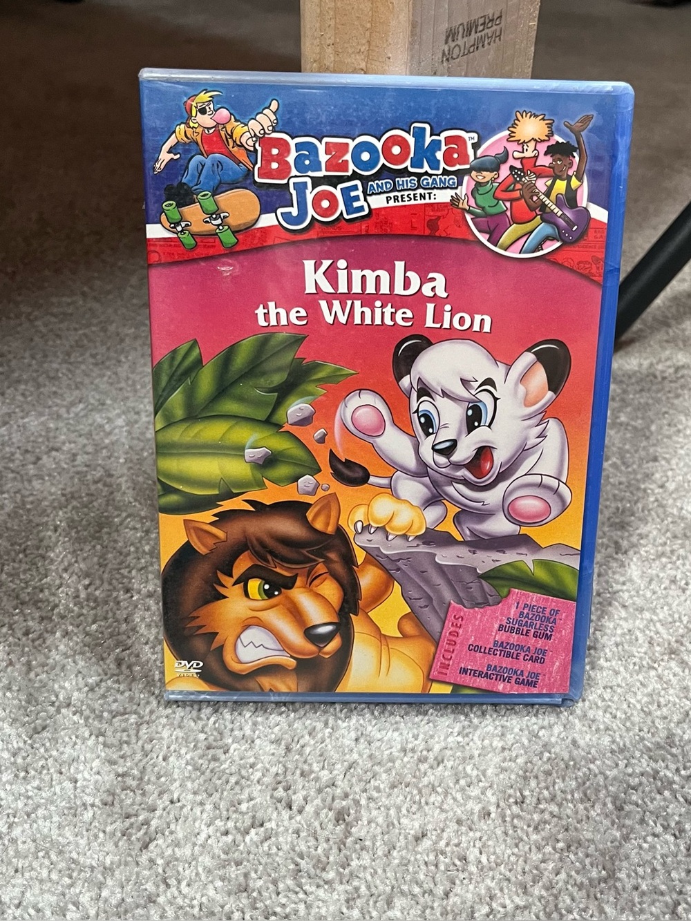 Bazooka Joe And His Gang: Kimba - The White Lion DVD Cartoon Color RARE OOP